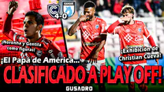 POST SALA: CIENCIANO 4-0 IQUIQUE: PAPÁ DE AMÉRICA CLASIFICADO A PLAYOFFS DE SUDAMERICANA