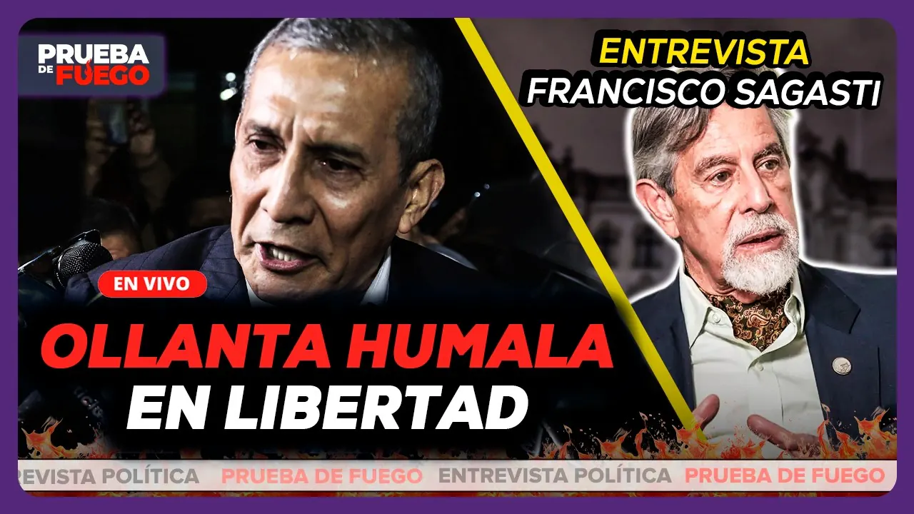 Reproducir: EN VIVO🔴Ollanta Humala queda en libertad | Francisco Sagasti analiza los retos del gobierno de Keiko
