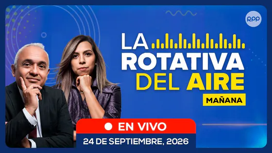 EN VIVO | LA ROTATIVA DEL AIRE (Mañana): noticias de Perú en directo | 24/09/2026