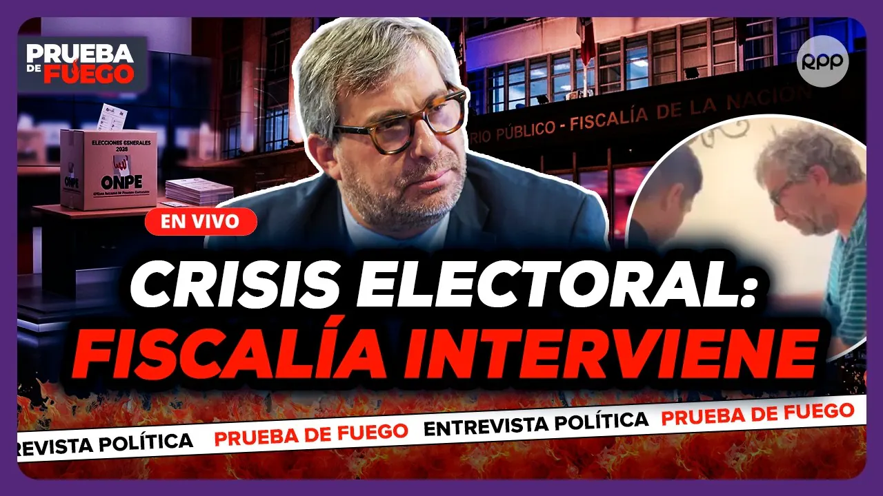 Reproducir: ELECCIONES PERÚ 2026🔥EN VIVO Corvetto bajo investigación: Fiscalía ordena peritaje a la ONPE