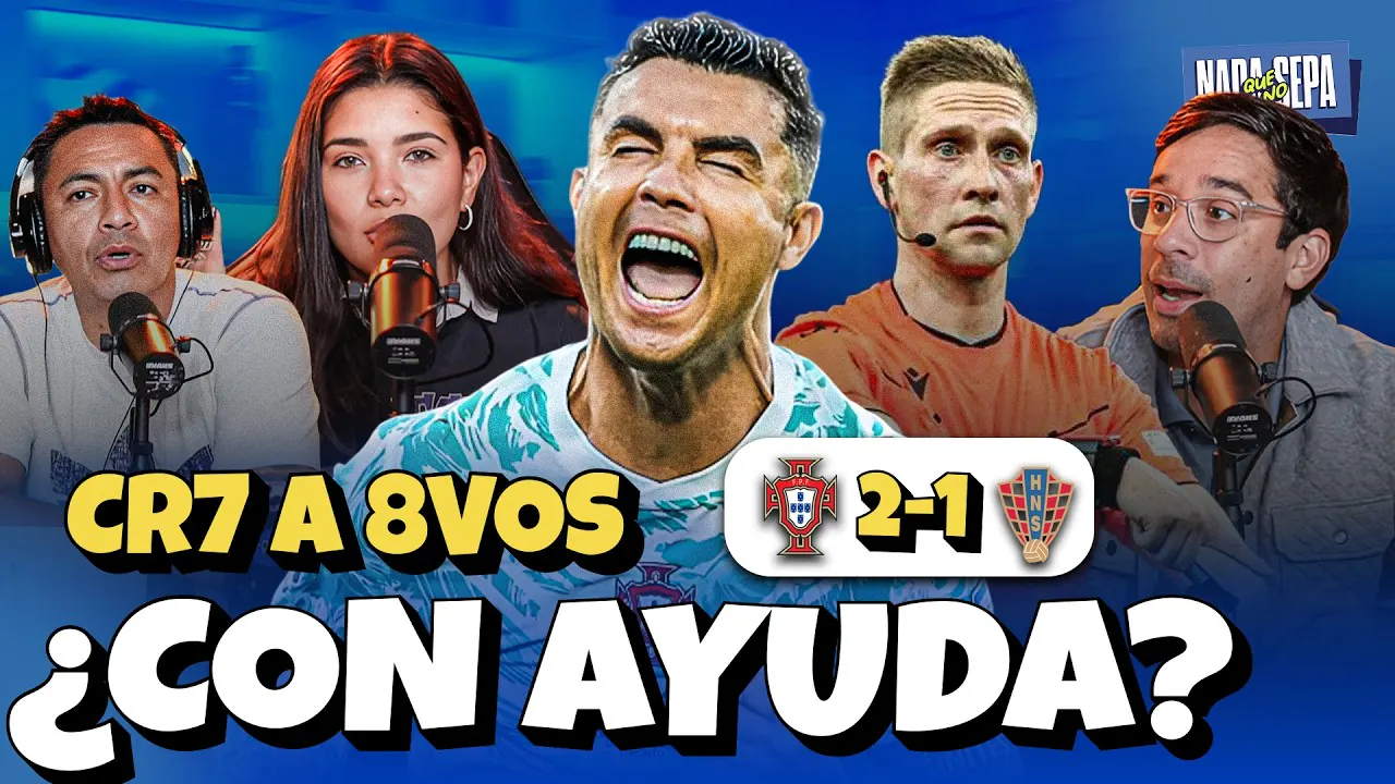 Reproducir: PORTUGAL y CRISTIANO RONALDO CLASIFICAN, ¿CON POLÉMICO ARBITRAJE o todo LIMPIO? | NADA QUE NO SEPA