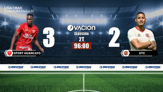 SPORT HUANCAYO VS UTC por RADIO OVACION #ENVIVO | LIGA 1 MAX