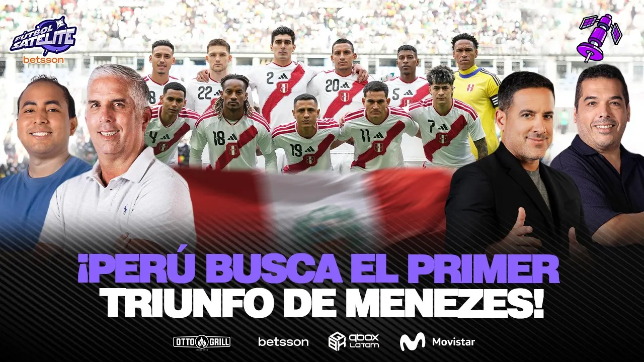 Reproducir: ¡MANO MENEZES BUSCA SU PRIMERA VICTORIA CON LA SELECCIÓN PERUANA! #FÚTBOLSATÉLITE