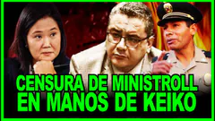 MINISTROLL LLEVA SHOW AL CONGRESO A HORAS DEL DEBATE DE CENSURA! HABLA RUMI MAKI EL POLICÍA REBELDE