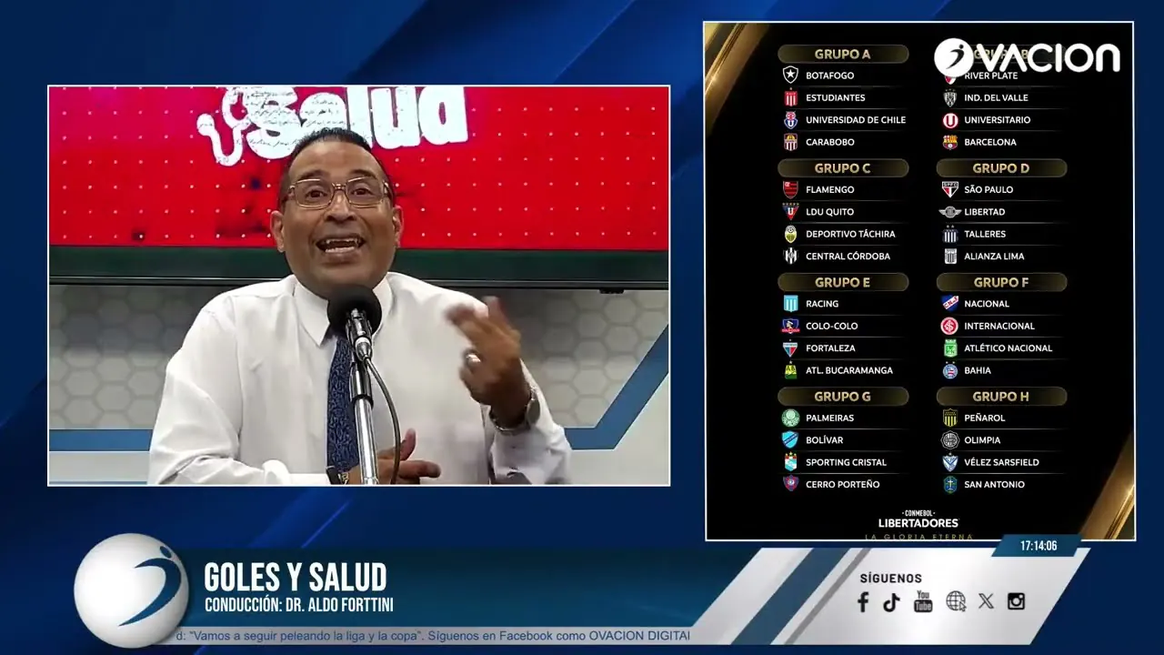 Reproducir: 🔴 #ENVIVO | Goles y Salud por RADIO OVACION