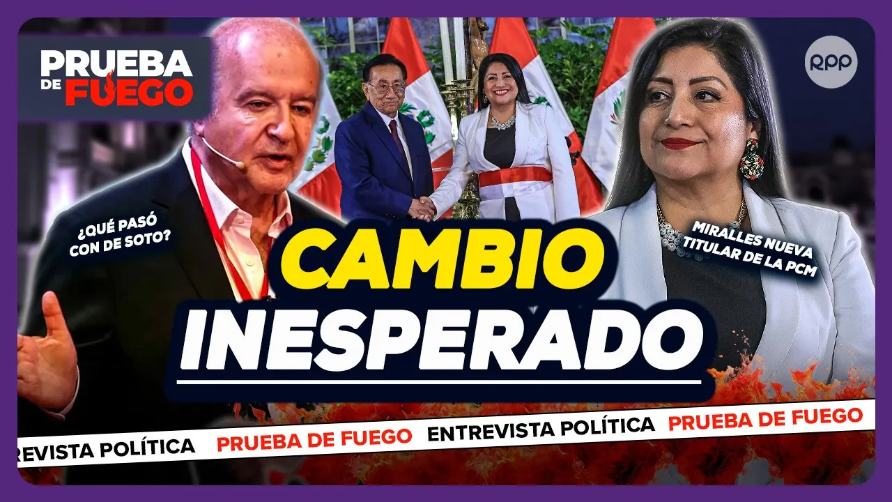 Reproducir: 🔥EN VIVO | Denisse Miralles asumió como nueva premier tras inesperado cambio para la PCM #PDFRPP