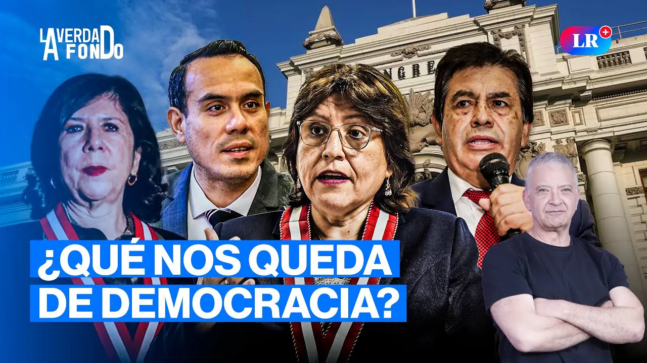 Reproducir: DELIA ESPINOZA HABLA DE JERÍ, TOMÁS ALADINO GÁLVEZ Y EL CONGRESO|LA VERDAD A FONDO CON PEDRO SALINAS