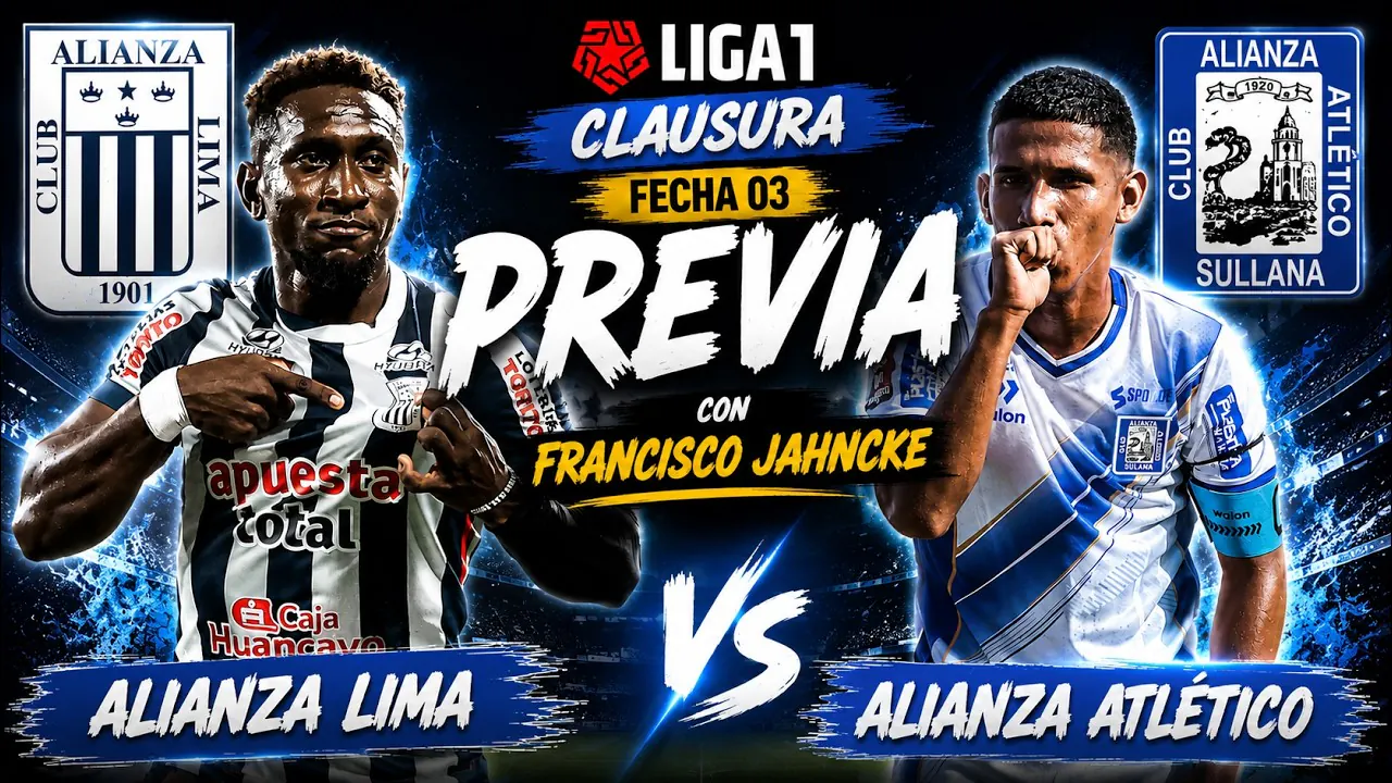 Reproducir: 🚨 PREVIA | ALIANZA LIMA 🆚 ALIANZA ATLÉTICO🎙️ Con Francisco Jahncke