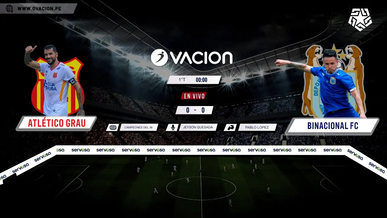 Reproducir: 🔴 #ENVIVO | LIGA 1 TE APUESTO | ATLÉTICO GRAU VS BINACIONAL por RADIO OVACIÓN