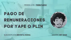 Pago de Remuneraciones por YAPE o PLIN