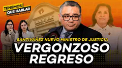 Todo sobre el cuestionado retorno de Juan José Santivañez tras su censura | TQH EN VIVO