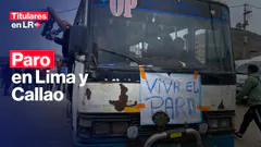 PARO de TRANSPORTES 4 de NOVIEMBRE EN VIVO en Lima y Callao | Titulares en LR