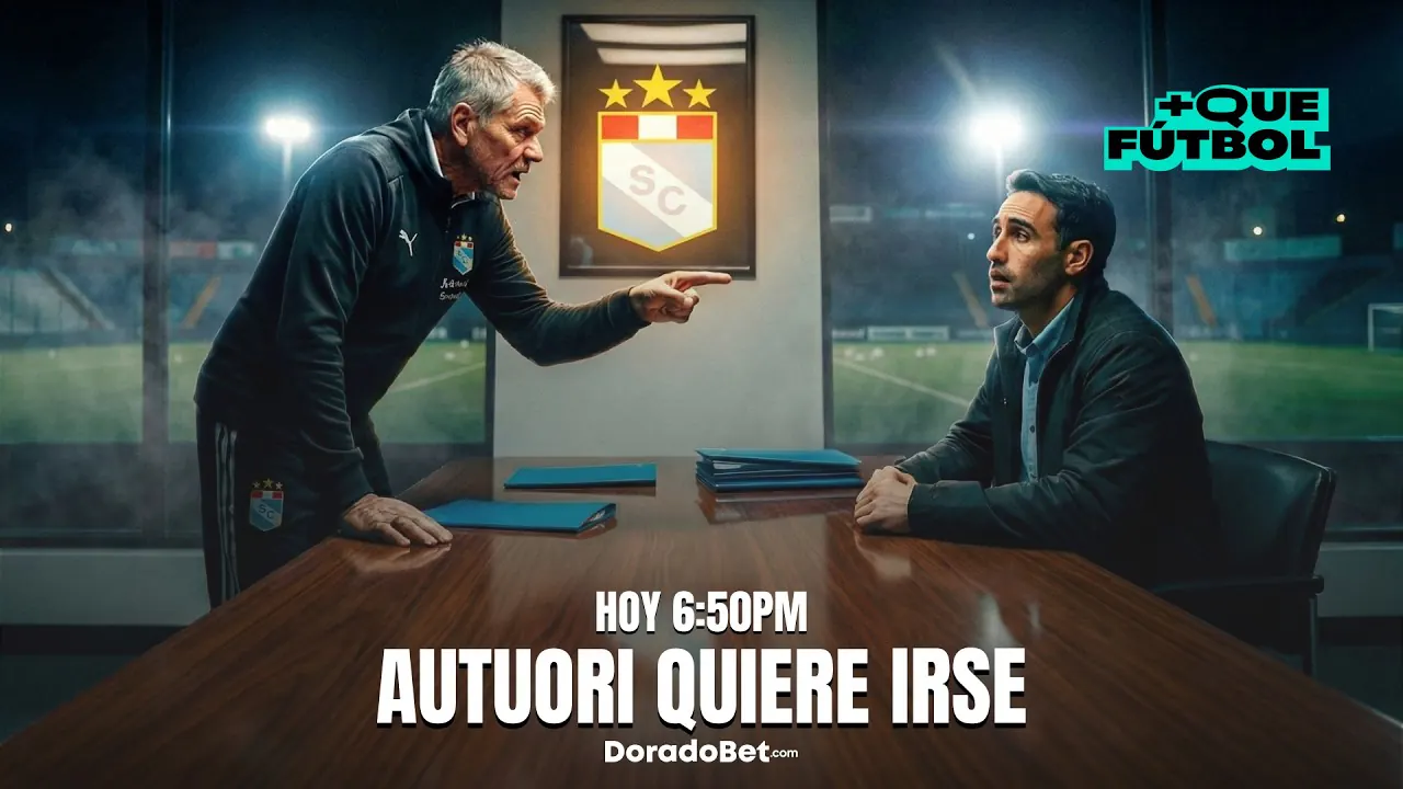 Reproducir: ¿AUTUORI SE VA DE SPORTING CRISTAL? | MÁS QUE FÚTBOL | +QTV