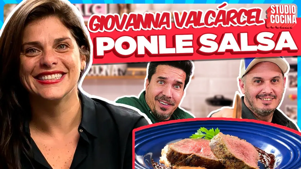 Reproducir: GIOVANNA VALCÁRCEL DESTAPA LAS SALSAS 🪇 I Roast beef con puré de camote I Studio Cocina