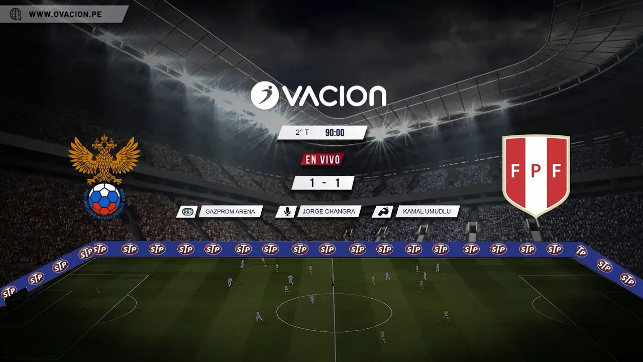 Reproducir: Rusia vs Perú por RADIO OVACION 🔴 #ENVIVO | AMISTOSO INTERNACIONAL