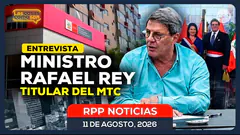 Rafael Rey en Las Cosas Como Son: Entrevista al ministro de Transportes y Comunicaciones