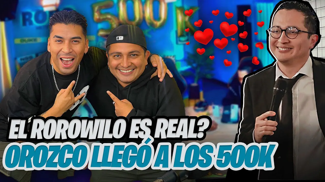 Reproducir: #TQS | CARLOS OROZCO LLEGÓ AL MEDIO MILLON EN YOUTUBE! CELEBRAREMOS JUNTOS?