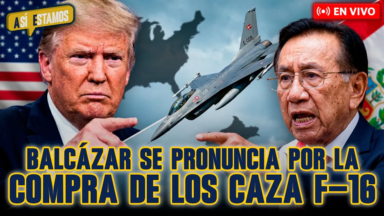 Reproducir: 🚨#ENVIVO | ¡POLÉMICA POR LA COMPRA DE AVIONES F-16! | HABLAN LAS AUTORIDADES #ASÍESTAMOS