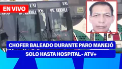 Fe de Erratas | CHOFER BALEADO DURANTE PARO MANEJÓ SOLO HASTA HOSPITAL- ATV+