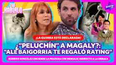 PELUCHIN VS MAGALY MEDINA: "ALEJANDRA BAIGORRIA TE REGALÓ RATING"
