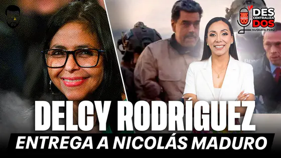 DELCY RODRÍGUEZ ENTREGO A NICOLÁS MADURO / DESCENTRALIZADOS
