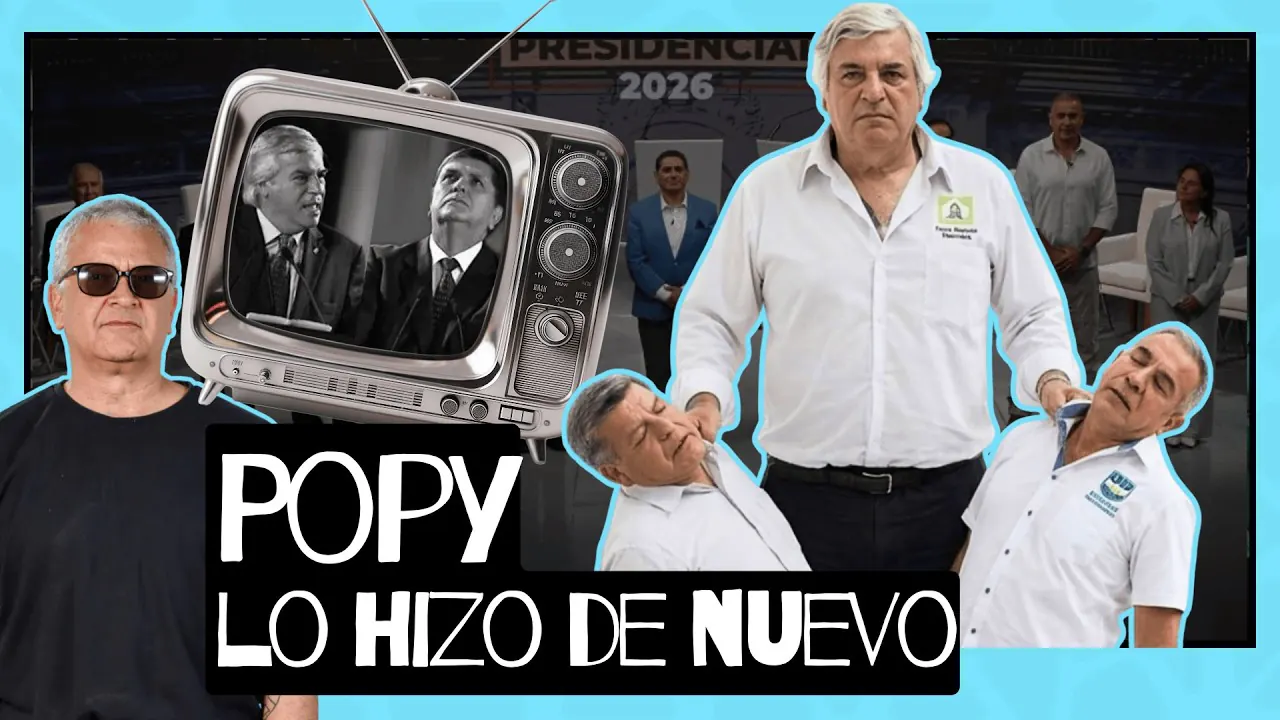 Reproducir: ¡Popy contraataca! Marco Sifuentes y Pedro Salinas rajan del debate presidencial  | DDT