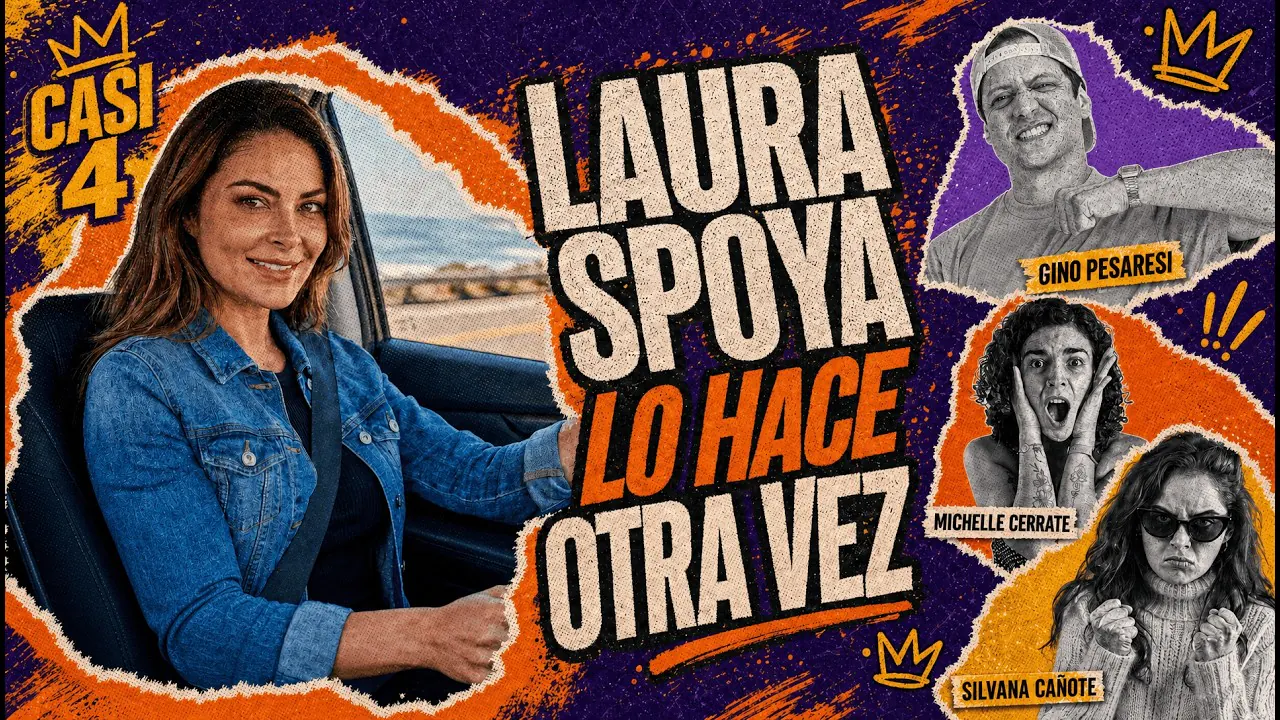 Reproducir: LA NUEVA FUNA A LAURA SPOYA: Maneja con el brevete suspendido | Casi 4