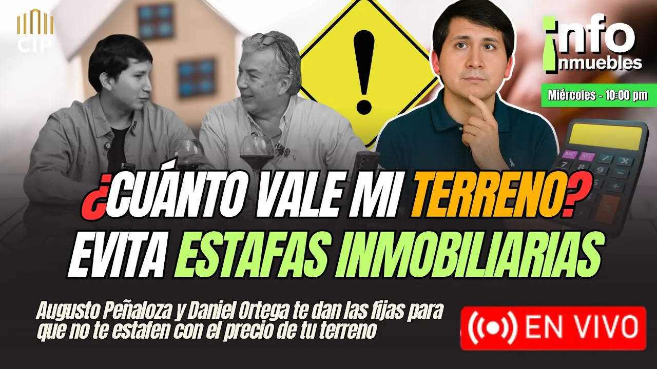 Reproducir: ¿CUÁNTO VALE MI TERRENO INMOBILIARIO? | EVITA ESTAFAS INMOBILIARIAS | INFOINMUEBLES