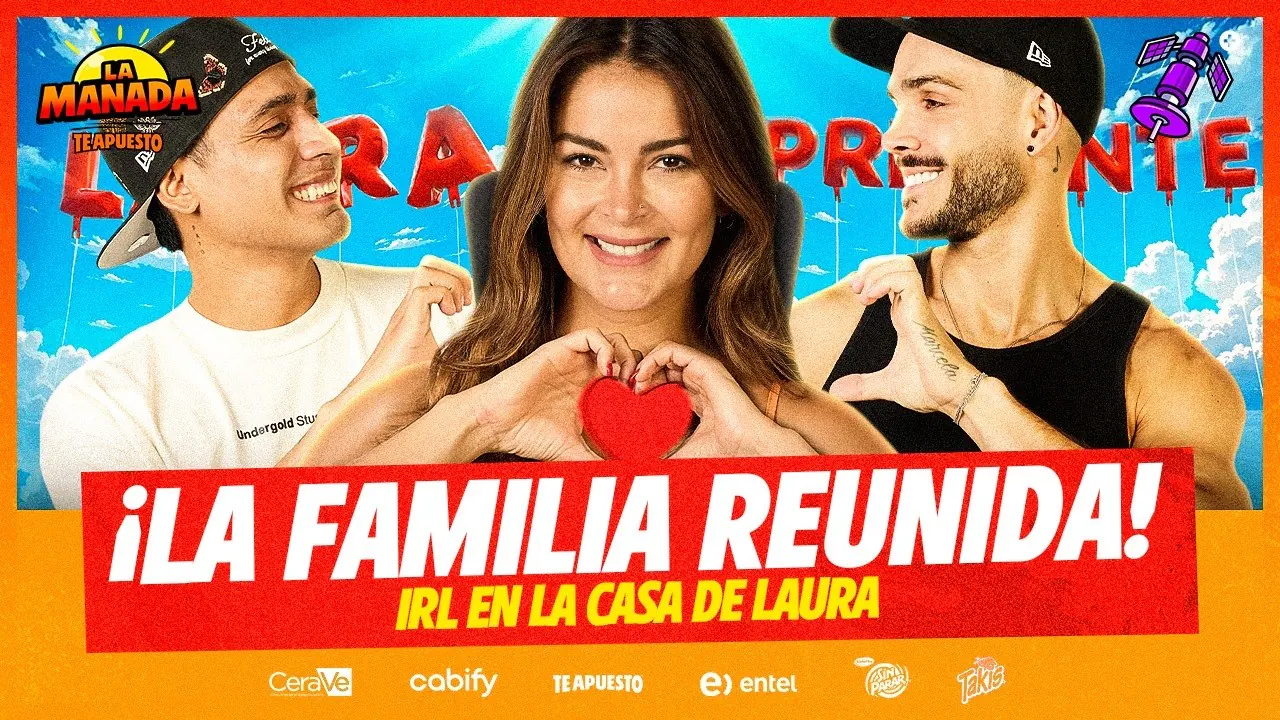 Reproducir: IRL EN LA CASA DE LAURA SPOYA | LA FAMILIA REUNIDA NUEVAMENTE | #LAMANADA CON GERARDO, LAURA Y MARIO