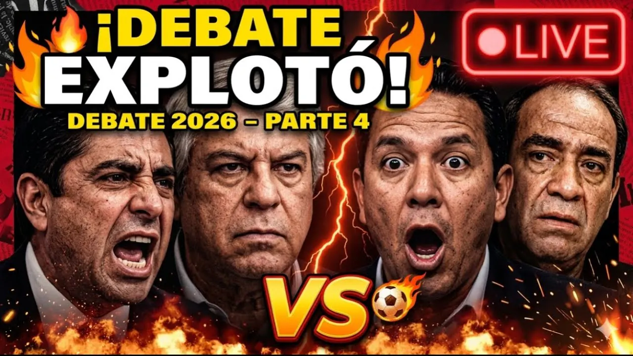 Reproducir: DEBATE PRESIDENCIAL 2026 PARTE 4 🚨⚽ ¡TENSIÓN, ATAQUES Y MOMENTOS CLAVE! | #FútbolEnAcción