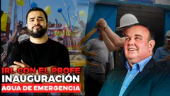 IRL CON RAFAEL LÓPEZ ALIAGA | INAUGURACIÓN DE LA OBRA AGUA DE EMERGENCIA