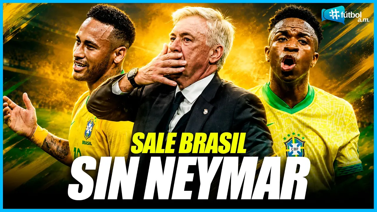 Reproducir: BRASIL busca su primer TRIUNFO en el MUNDIAL, pero sin NEYMAR | Fútbol A.M. 19/06/26