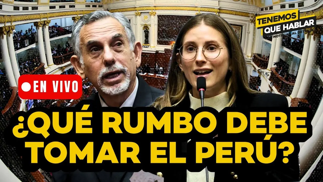 Reproducir: 🔴 Pedro Francke y Adriana Tudela hablan de sus visiones para el futuro del Perú | TQH EN VIVO