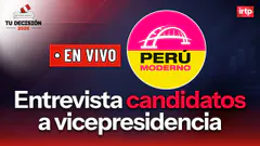 Candidatos a la vicepresidencia: Perú Moderno | “Tu decisión 2026”