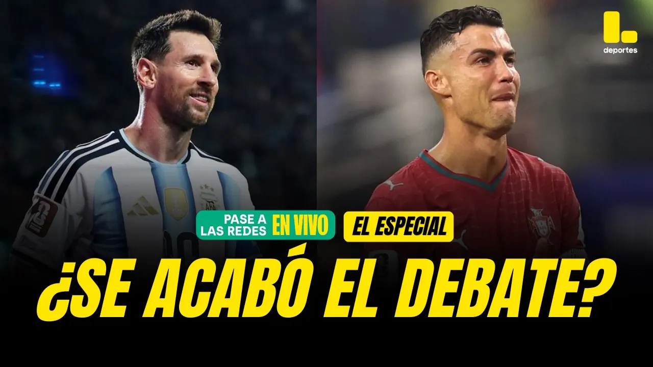 Reproducir: PASE A LAS REDES | EL ESPECIAL: ¿SE ACABÓ EL DEBATE ENTRE LIONEL MESSI Y CRISTIANO RONALDO?