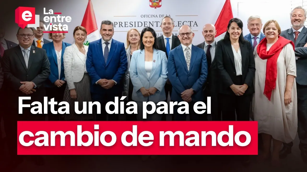 Reproducir: Keiko Fujimori: a 24 horas de asumir el mando | “La Entrevista” | EN VIVO 27/07/2026