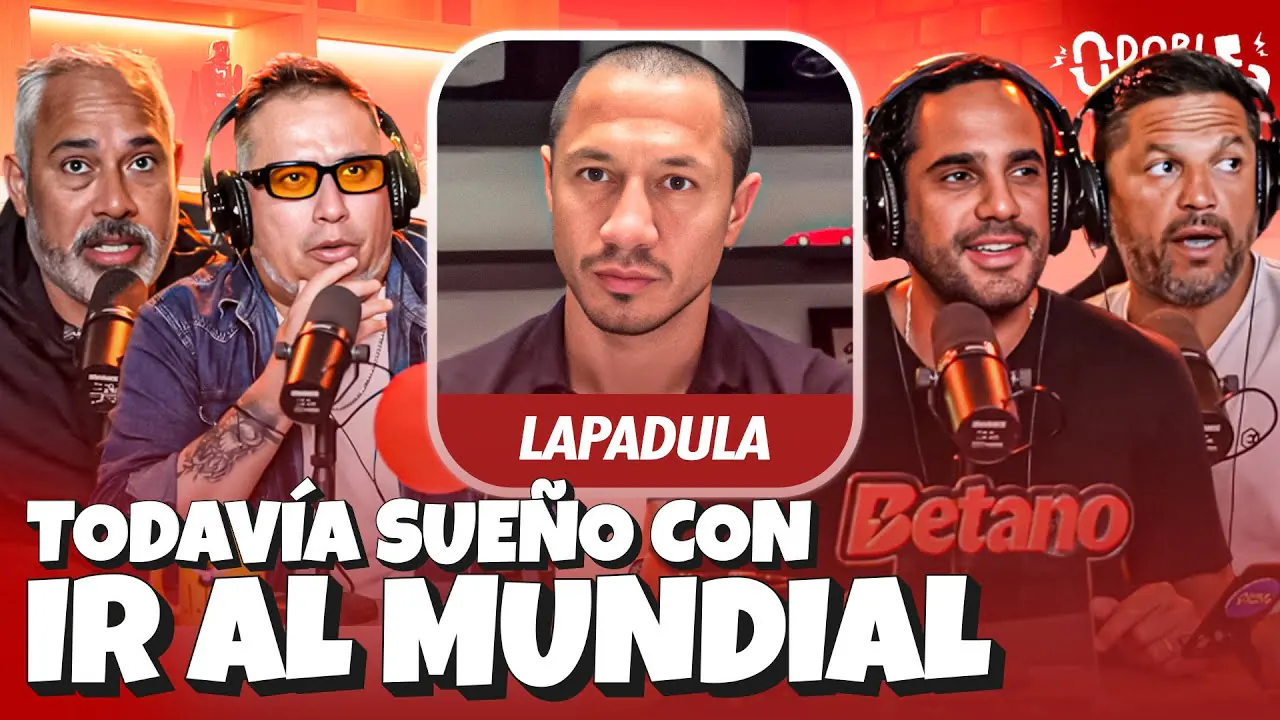 Reproducir: GIANLUCA LAPADULA EN DOBLE PUNTA EN VIVO con PEDRO, BRUNO, HORACIO y VIVAR