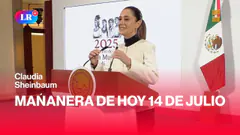 CLAUDIA SHEINBAUM en la MAÑANERA de HOY, 14 de julio de 2025 | #EnDirectoLR