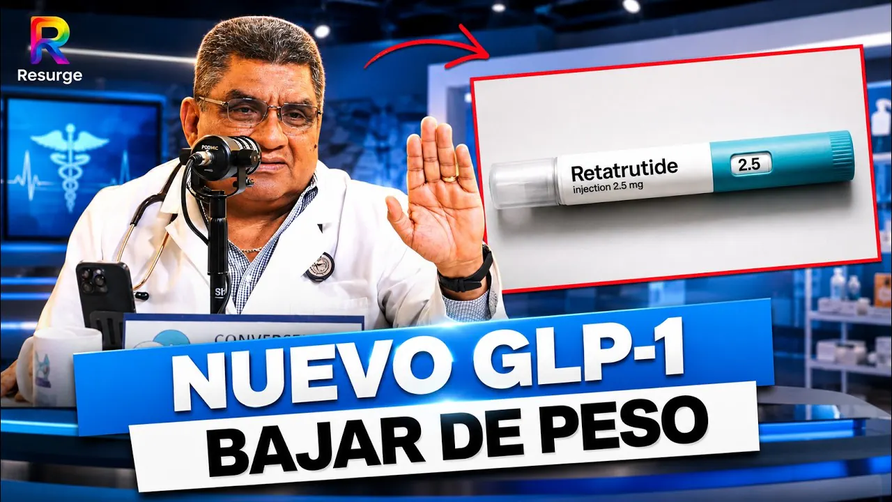 Reproducir: ⚠️ NUEVO GLP-1: ¿MILAGRO PARA BAJAR DE PESO O RIESGO MÉDICO? | DR. OLAYA