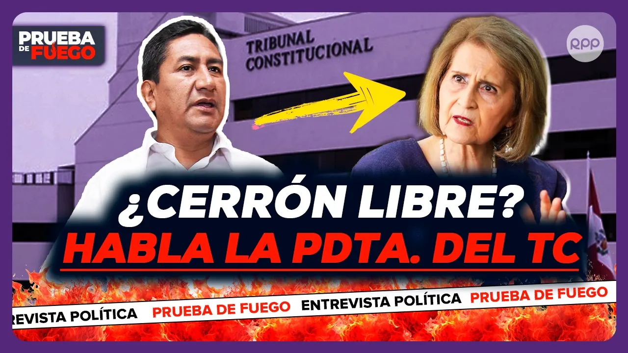 Reproducir: 🔴EN VIVO🔥¿Vladimir Cerrón puede quedar libre? La presidenta del TC, Luz Pacheco, responde ##PDFRPP