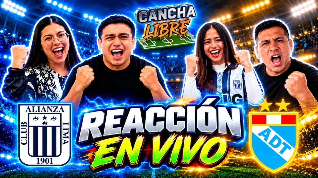 Reproducir: Cancha Libre - Alianza Lima vs ADT - Reacción en vivo
