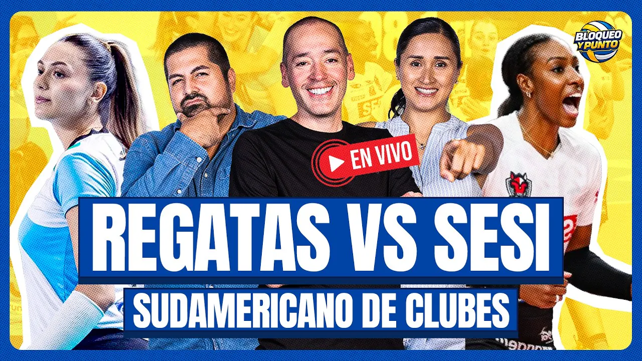 Reproducir: 🔴 EN VIVO: REGATAS LIMA VS SESI 🇧🇷 | SUDAMERICANO DE VÓLEY | BLOQUEO Y PUNTO 🏐