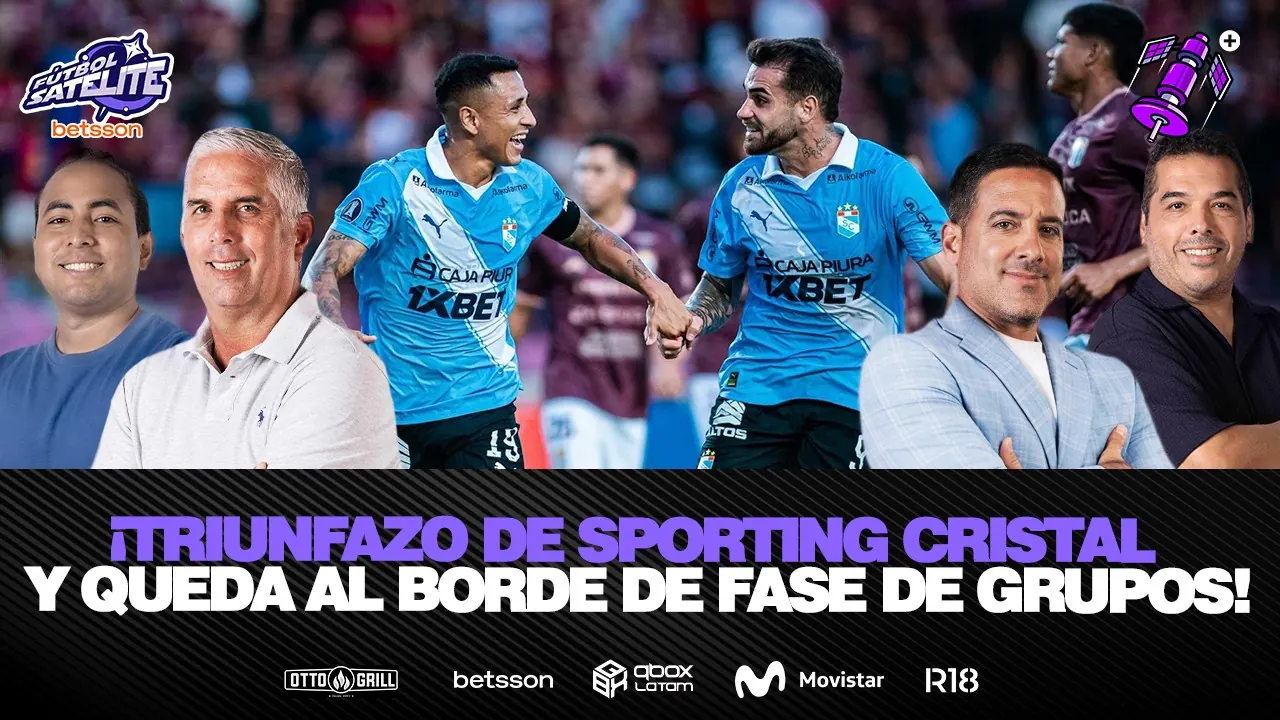 Reproducir: ¡SPORTING CRISTAL AL BORDE DE LA FASE DE GRUPOS DE COPA LIBERTADORES! #FÚTBOLSATÉLITE