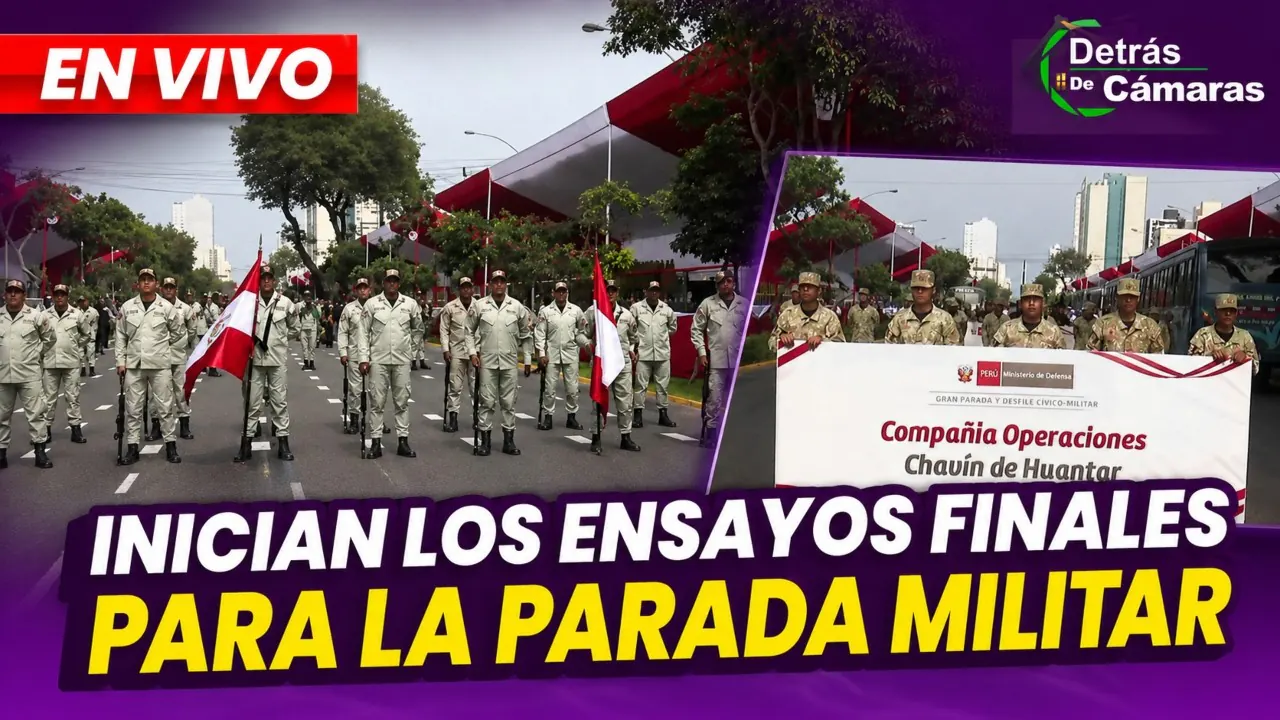 Reproducir: 🟣EN VIVO - COMENZARON LOS ENSAYOS FINALES PARA LA PARADA MILITAR – Panamericana TV