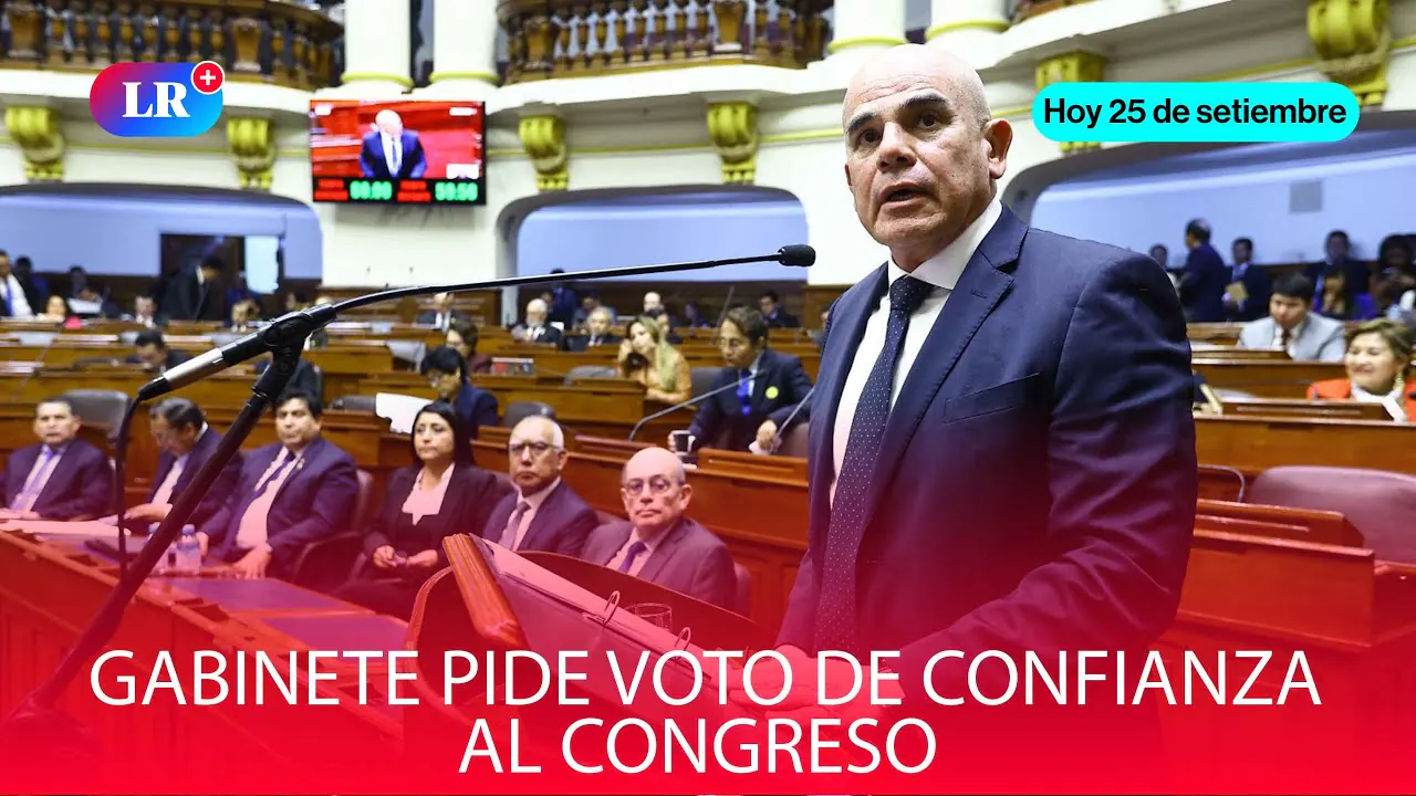 Reproducir: 🚨VOTO DE CONFIANZA EN VIVO: Congreso evaluará a los nuevos ministros del Gabinete Jerí