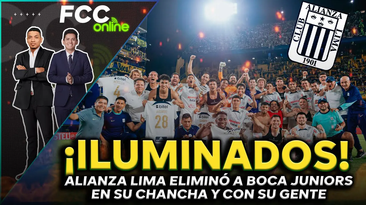 Reproducir: #ENVIVO ALIANZA LIMA ELIMINÓ EN LOS PENALES A BOCA JUNIORS EN LA BOMBONERA #FCCONLINE