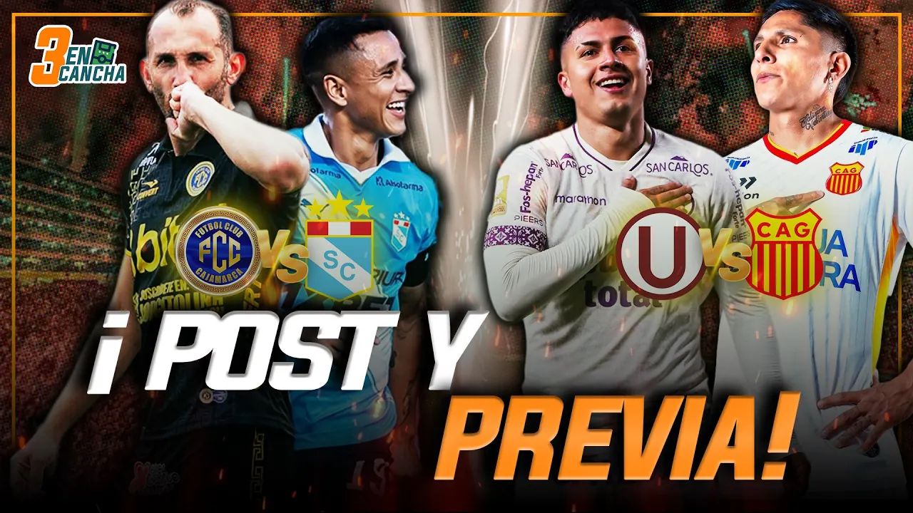 Reproducir: #ENVIVO |🔴¡ANALIZAMOS EL FC CAJAMARCA VS SPORTING CRISTAL Y LA PREVIA DE LA ‘U’ VS GRAU! #3ENCANCHA