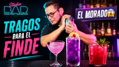 3 TRAGOS CON GIN QUE VAN A SALVAR TU FIN DE SEMANA | Studio Bar
