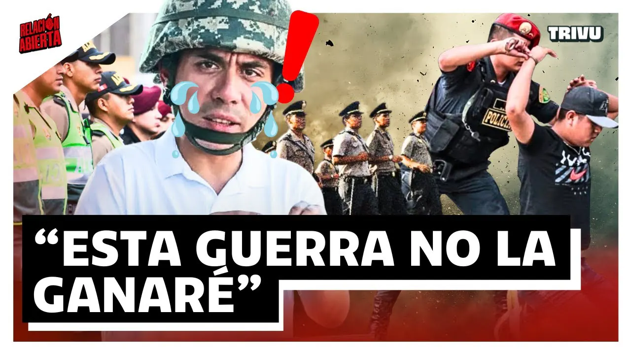 Reproducir: JERÍ ADMITE QUE NO GANARÁ CONTRA LA DELINCUENCIA: “ES UN TEMA DE TIEMPO” | RELACIÓN ABIERTA💘