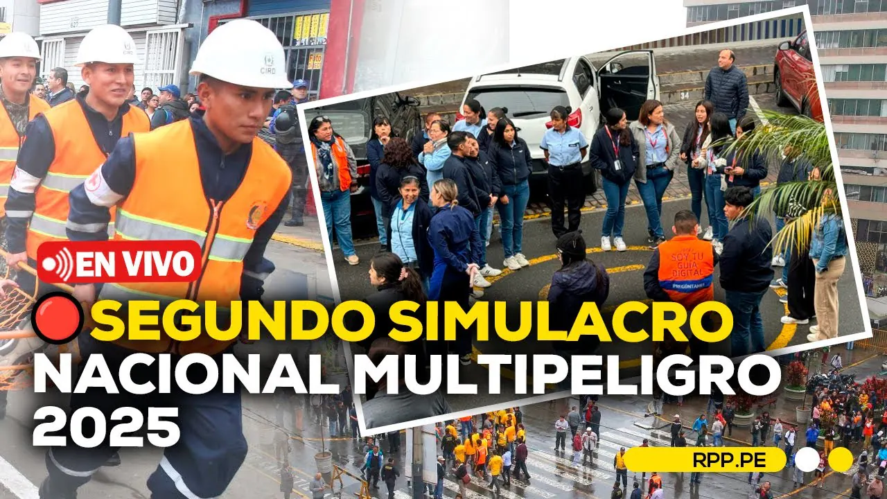 Reproducir: 🚨⚠️ #ENVIVO 🔴 SEGUNDO SIMULACRO NACIONAL MULTIPELIGRO 15/08/2025 #RPPESPECIALES